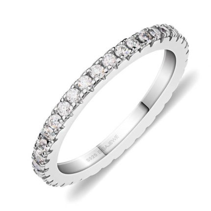 Moissanite Eternity Ring