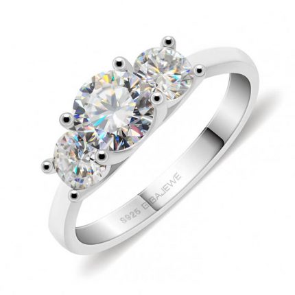 Moissanite Engagement Ring